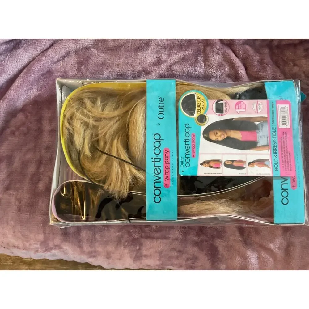 Wig:‎ CONVERTI-CAP + WRAP PONY + 2 ADDITIONAL WIGS (OUTRE)